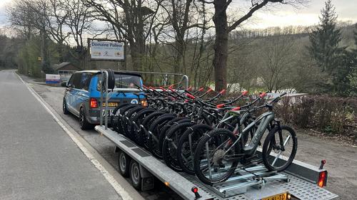 Paasweekend fietsen bezorgd in de Ardennen